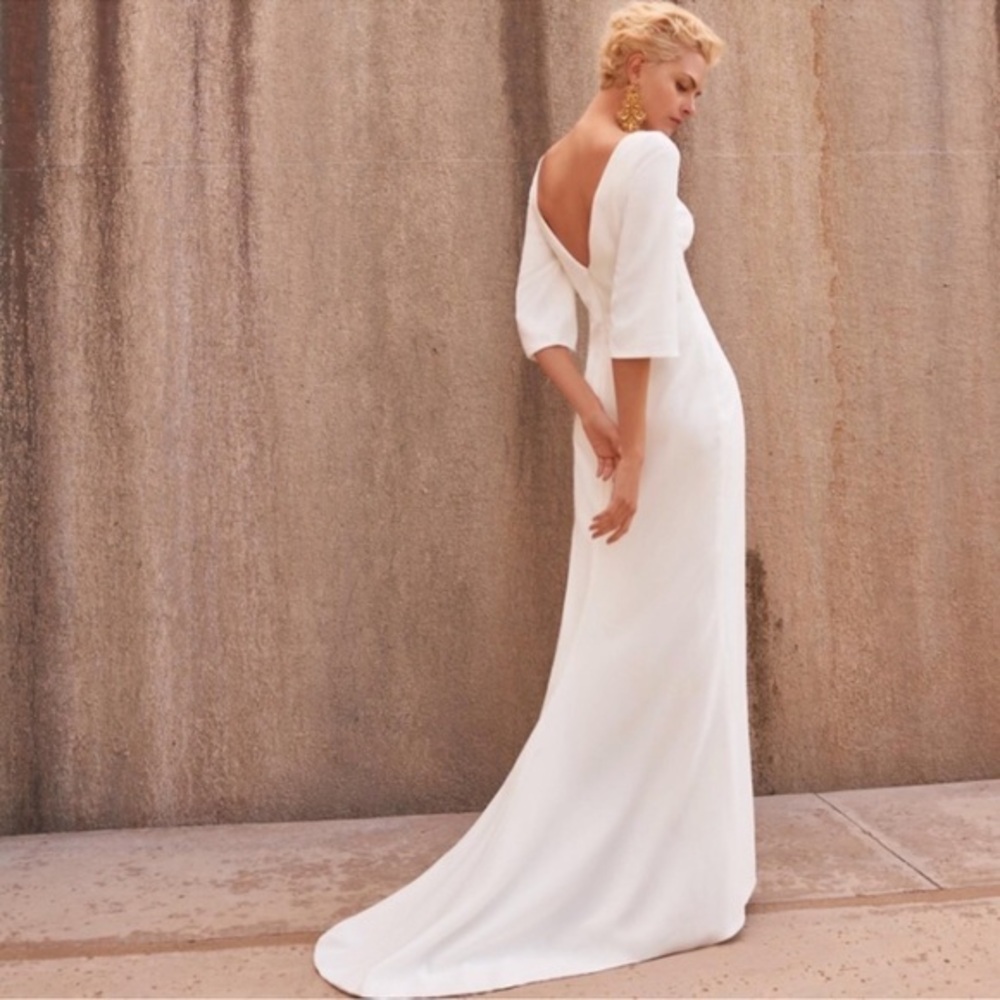 Amy Kuschel wedding dress BHLDN Bacall dress by Amy Kuschel